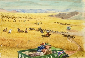 Batmunkh.Ch - On steppe Batmunkh.Ch - On steppe